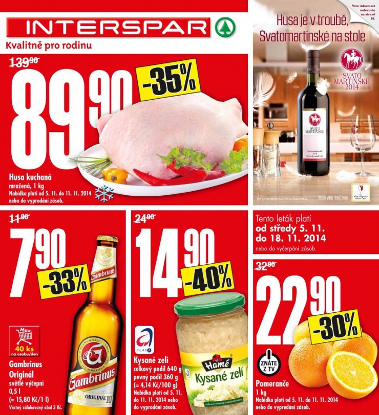 letk Interspar Akn nabdka od 5.11.2014 strana 1