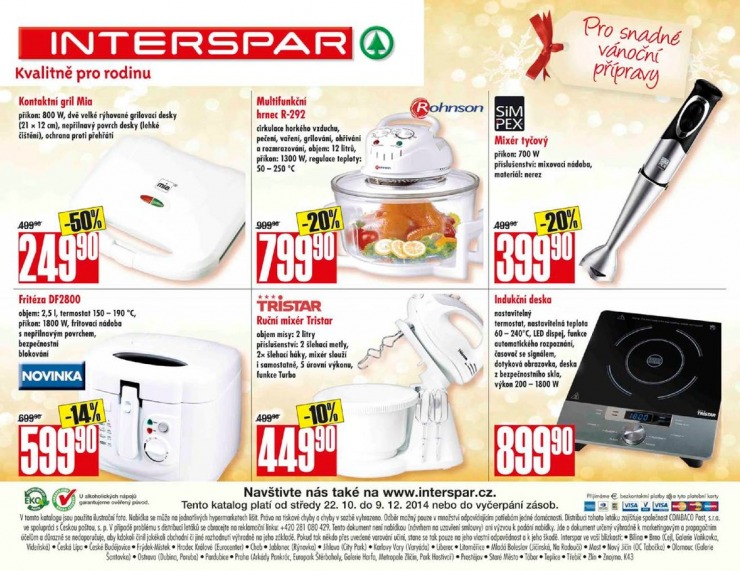 leták Interspar Pečení od 8.10.2014 strana 1 leták Interspar Pečení od 8.10.2014 strana 1