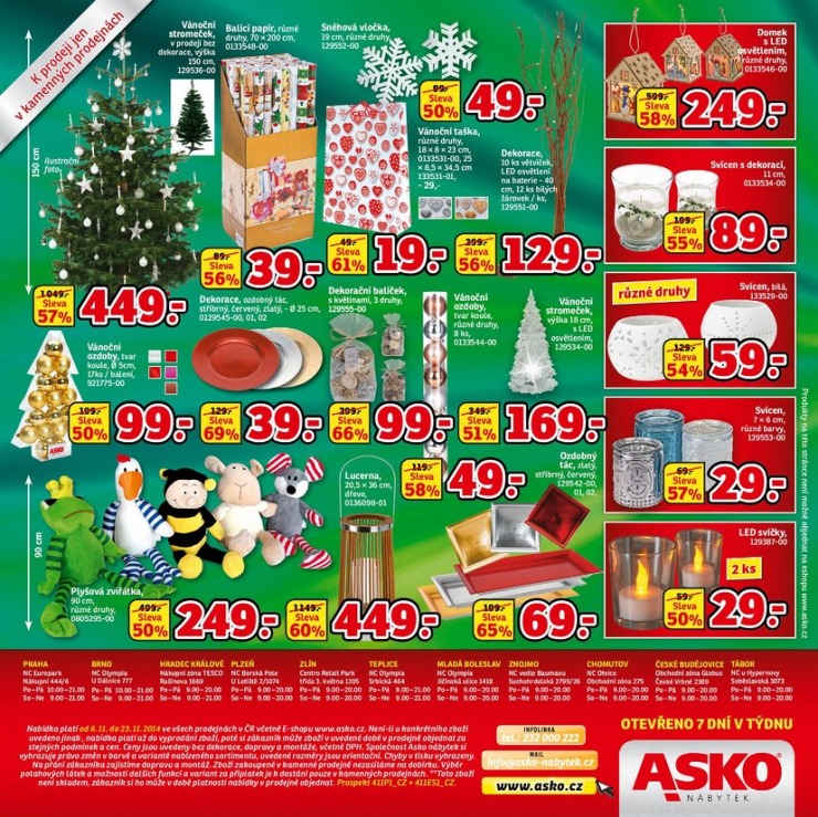 leták Asko nábytek katalog od 6.11.2014 strana 1 leták Asko nábytek katalog od 6.11.2014 strana 1