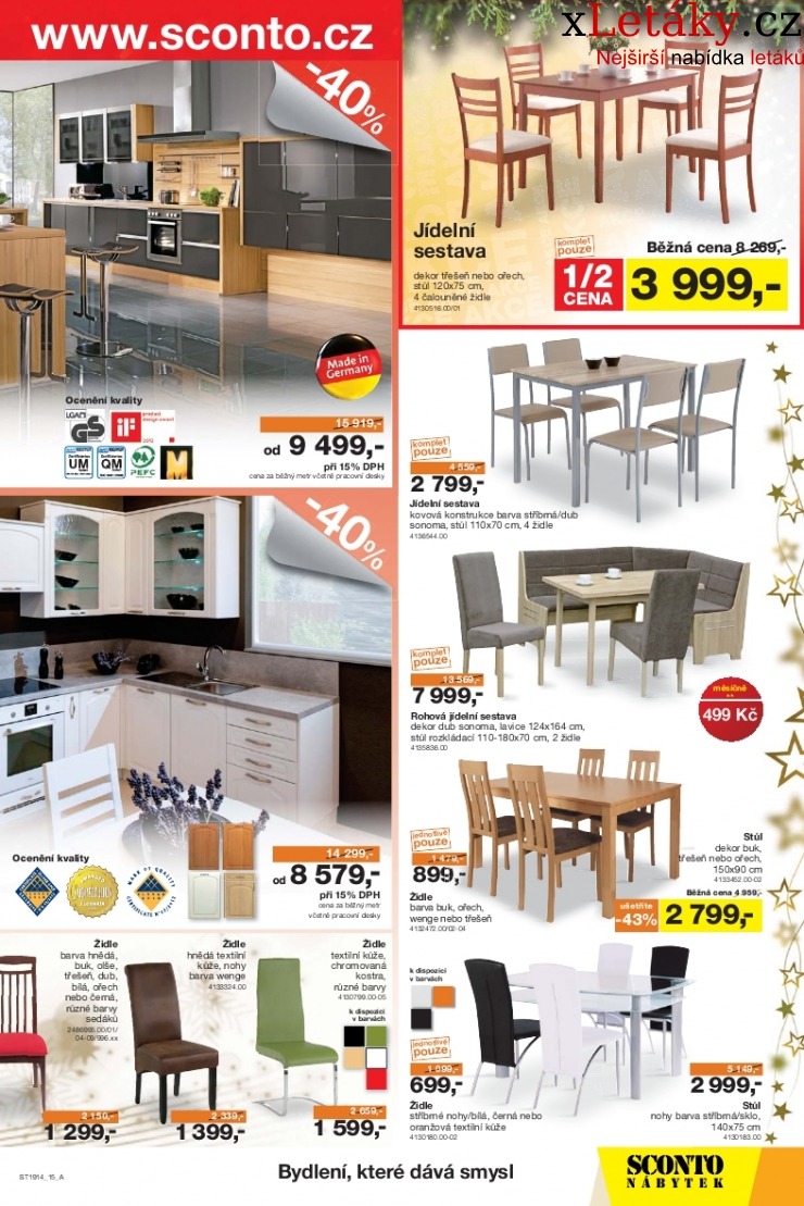 leták Sconto nábytek leták strana 1 leták Sconto nábytek leták strana 1