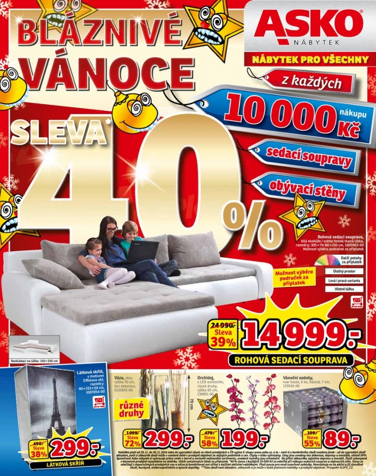 letk Asko nbytek katalog od 20.11.2014 strana 1