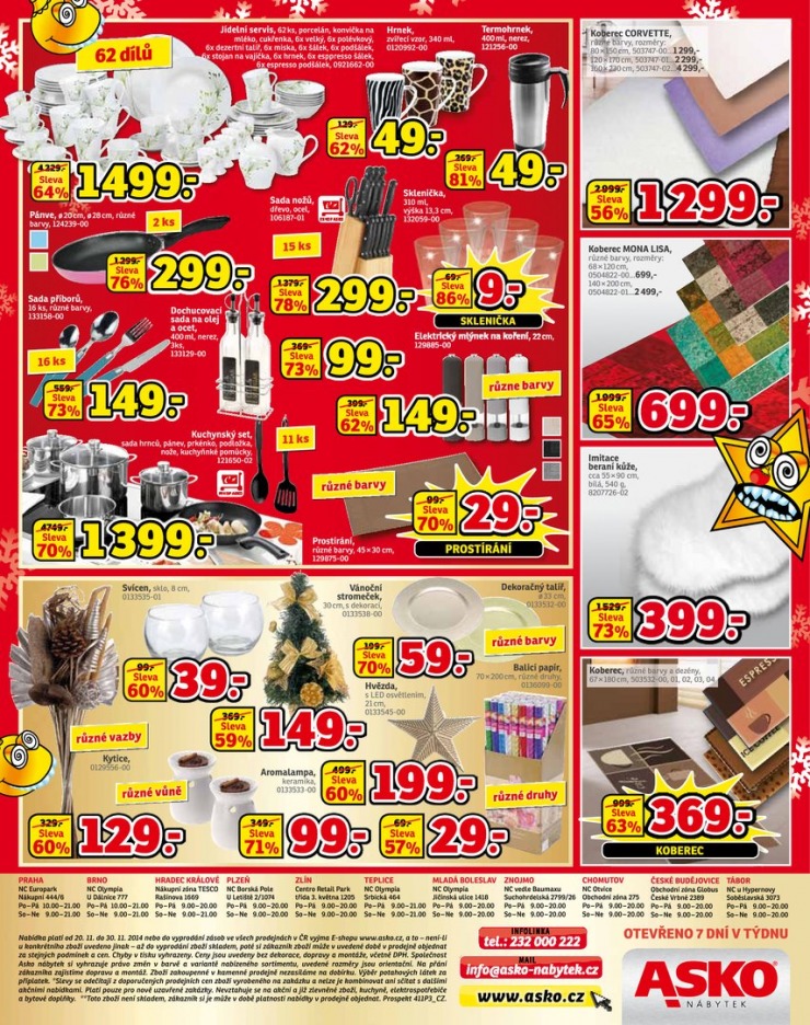 letk Asko nbytek katalog od 20.11.2014 strana 1