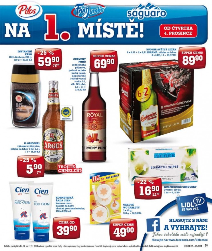 leták Lidl Akční nabídka od 1.11.2014 strana 1 leták Lidl Akční nabídka od 1.11.2014 strana 1