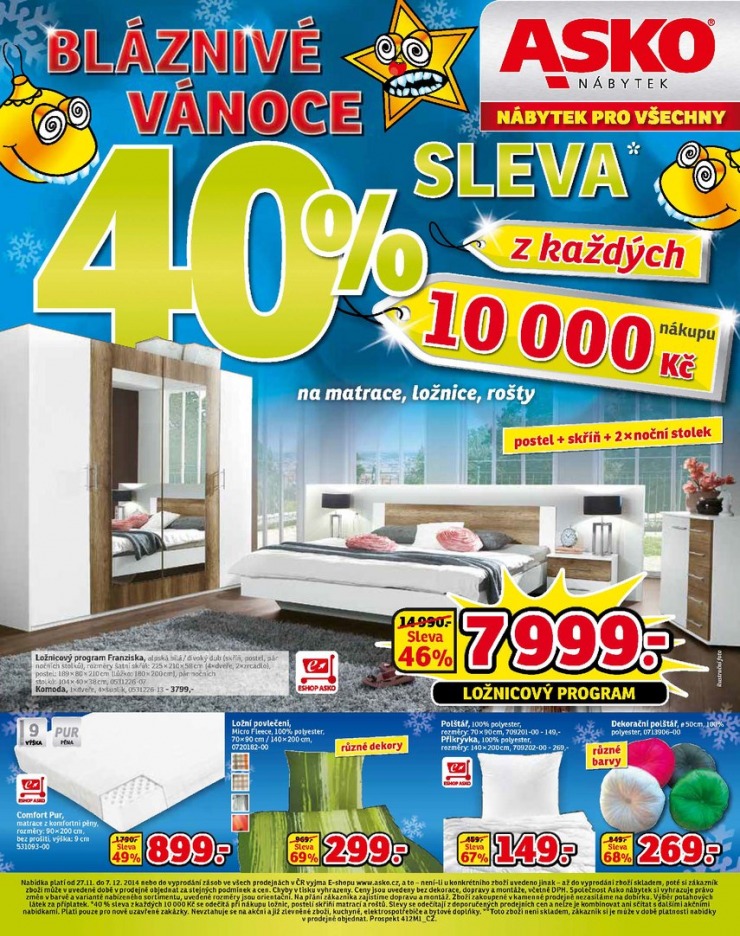 letk Asko nbytek katalog CV, TA, ZN od 27.11.2014 strana 1