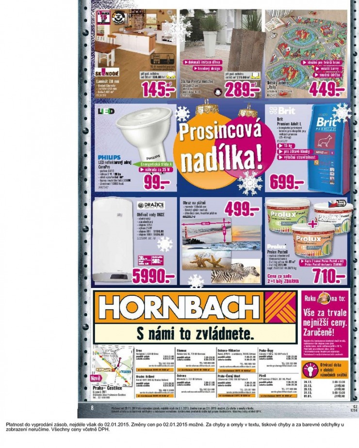 leták Hornbach Aktuální leták od 28.11.2014 strana 1 leták Hornbach Aktuální leták od 28.11.2014 strana 1