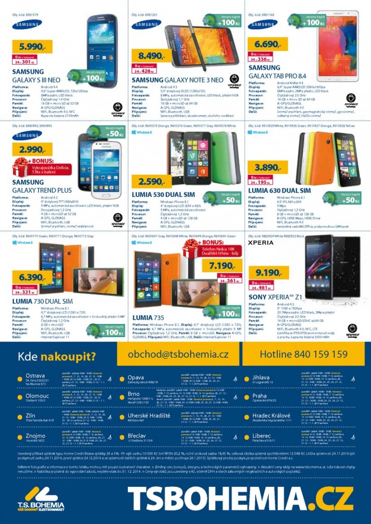 letk T.S. Bohemia Virtuln katalog od 1.12.2014 strana 1