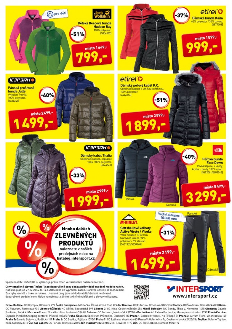 letk Intersport Aktuln letk od 27.12.2014 strana 1