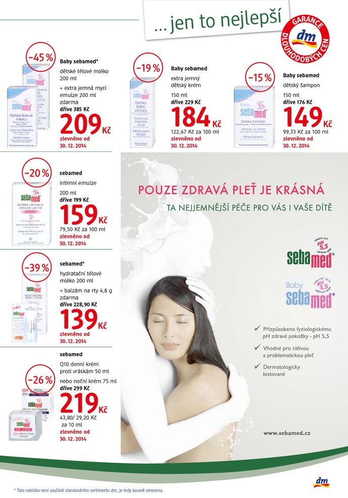 leták DM drogerie Journal 2.část od 31.12.2014 strana 1 leták DM drogerie Journal 2.část od 31.12.2014 strana 1
