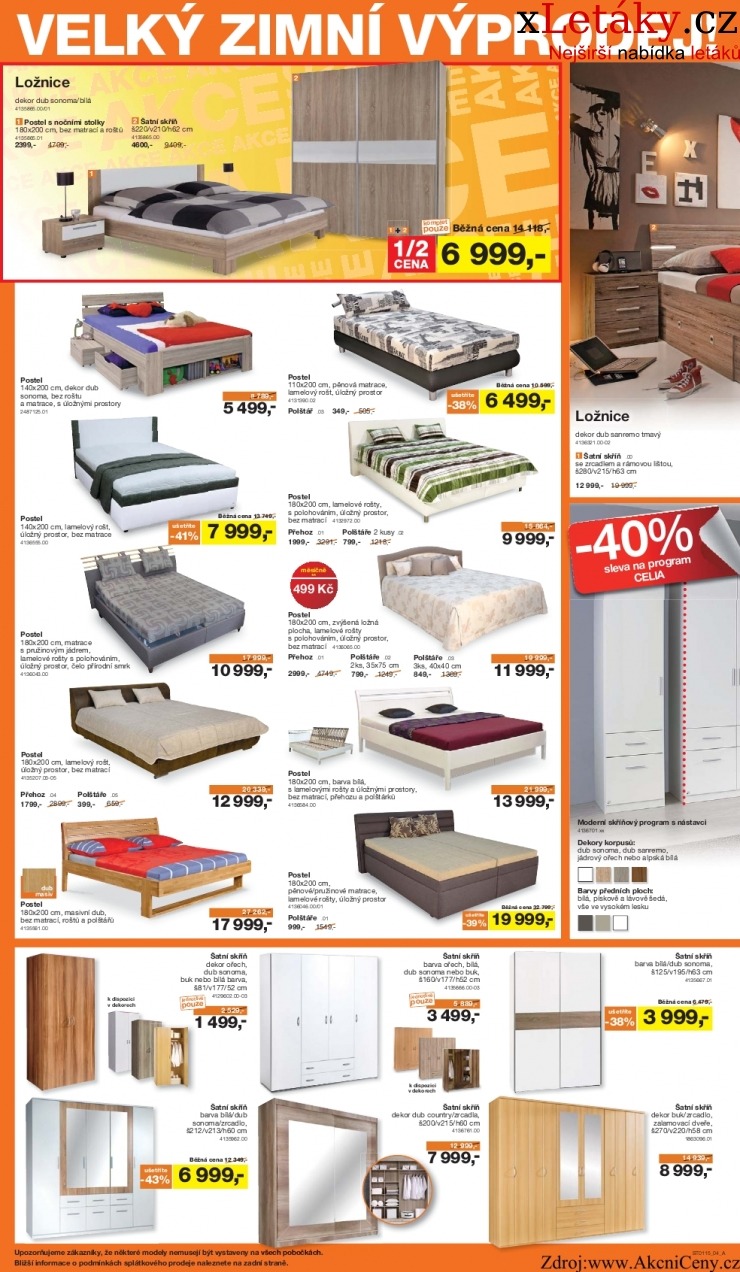 leták Sconto nábytek leták strana 1 leták Sconto nábytek leták strana 1
