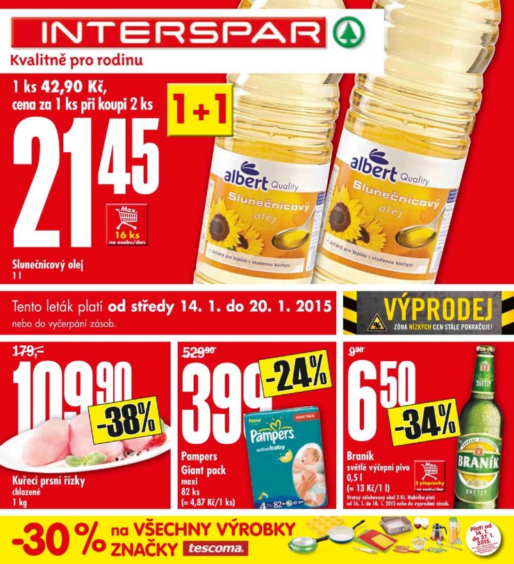 letk Interspar Akn nabdka od 14. 1. 2015 strana 1