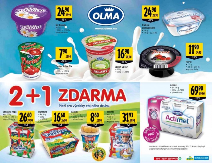 letk Interspar katalog znaek Albert od 14. 1. 2015 strana 1