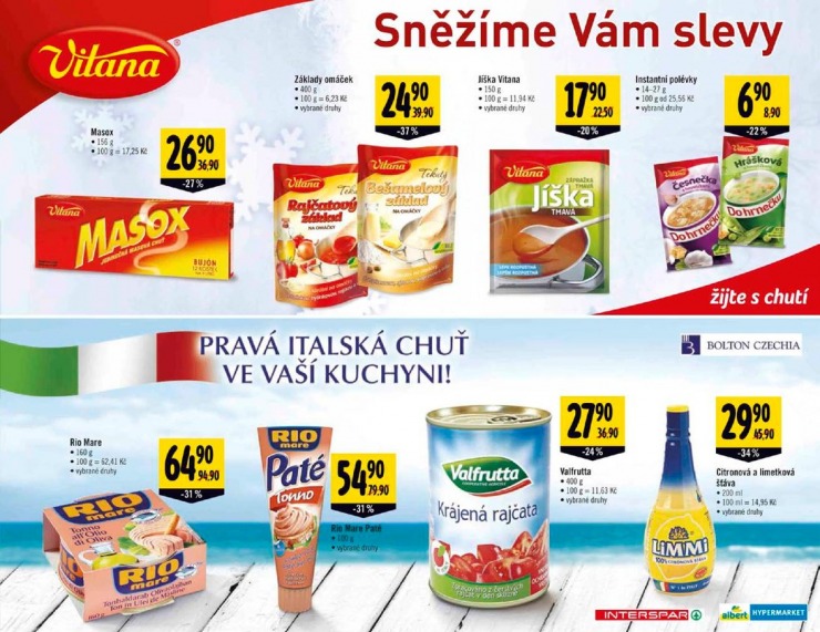 letk Interspar katalog znaek Albert od 14. 1. 2015 strana 1