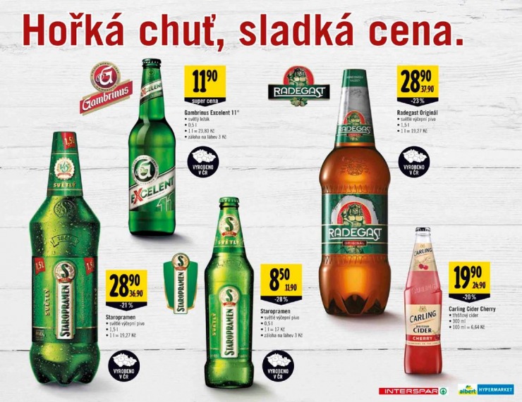 letk Interspar katalog znaek Albert od 14. 1. 2015 strana 1