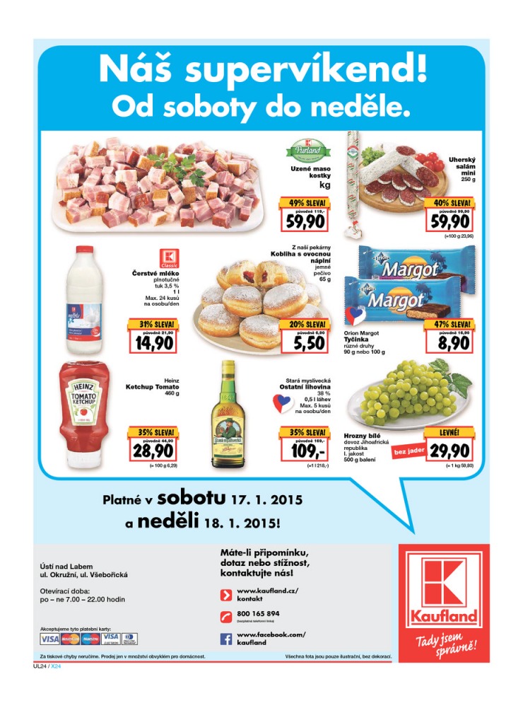 letk Kaufland Aktuln nabdka od 15. 1. 2015 strana 1