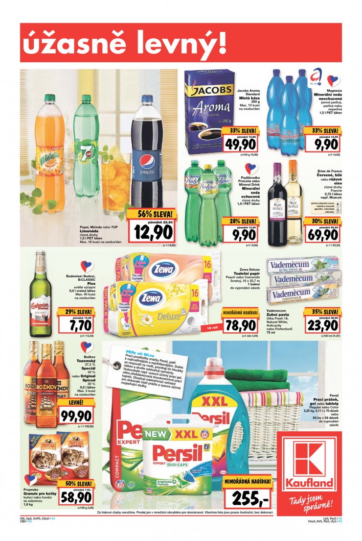 letk Kaufland Aktuln nabdka od 22.1.2015 strana 1