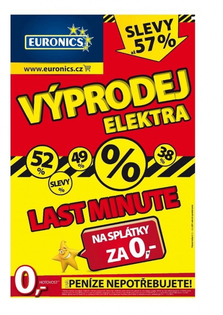 letk Euronics Aktuln letk od 21.1.2015 strana 1