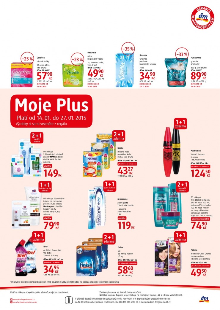 leták DM drogerie Journal od 14.1.2015 strana 1 leták DM drogerie Journal od 14.1.2015 strana 1