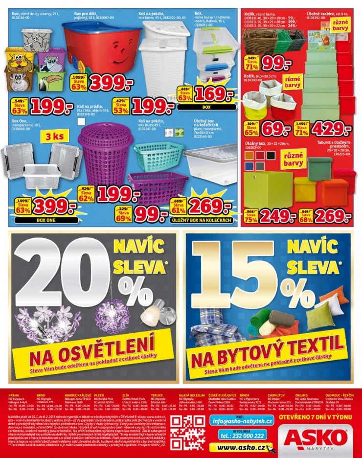 letk Asko nbytek katalog od 22.1.2015 strana 1