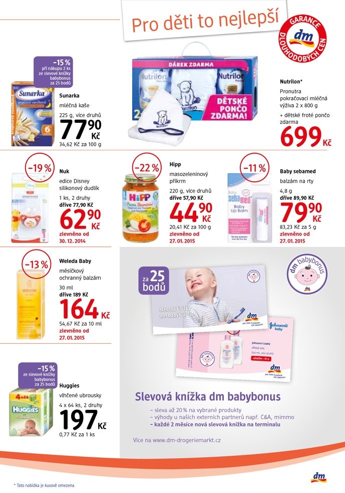 leták DM drogerie Journal od 28.1.2015 strana 1 leták DM drogerie Journal od 28.1.2015 strana 1