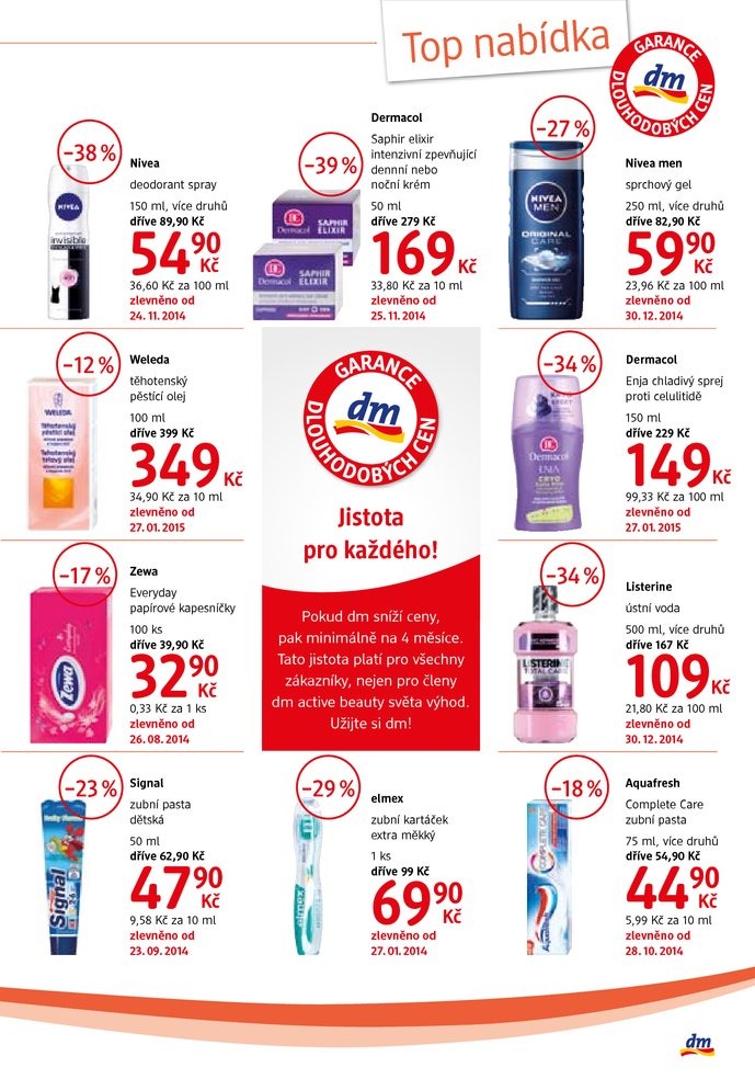 leták DM drogerie Journal 2. část od 28.1.2015 strana 1 leták DM drogerie Journal 2. část od 28.1.2015 strana 1