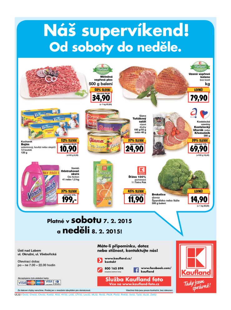 letk Kaufland Aktuln nabdka od 5.2.2015 strana 1