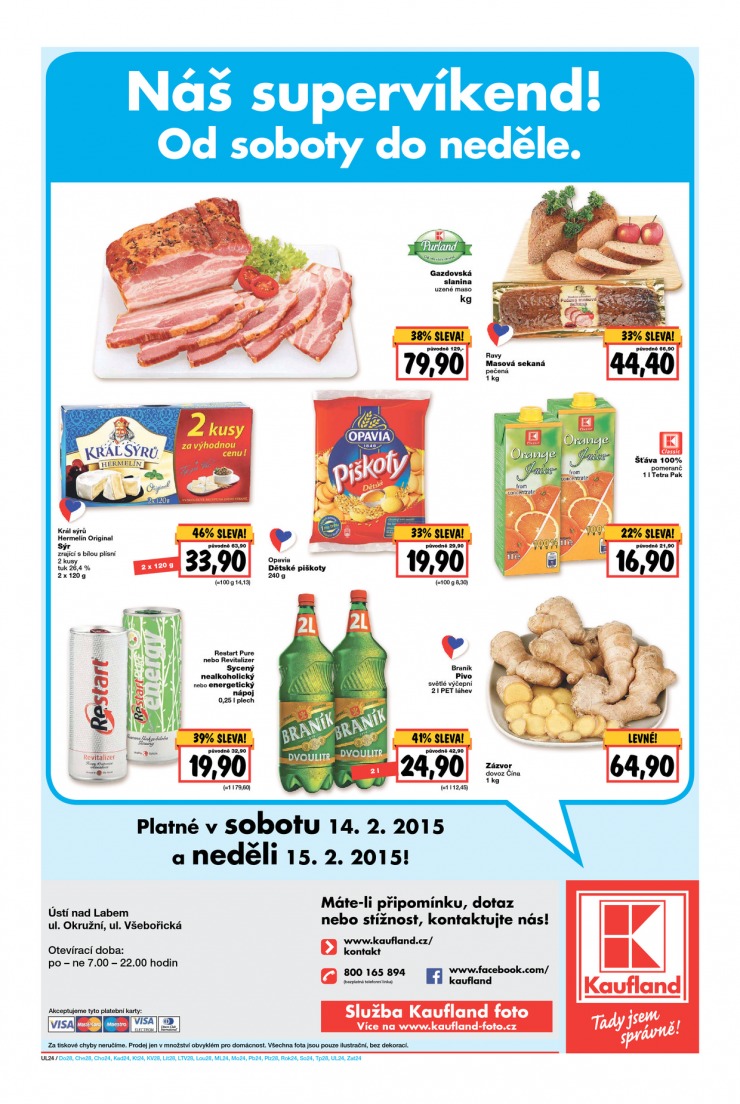 letk Kaufland Aktuln nabdka od 12.2.2015 strana 1