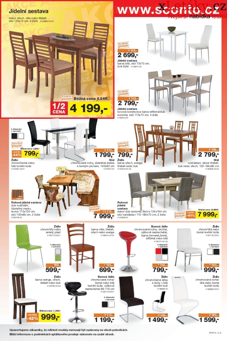 leták Sconto nábytek leták strana 1 leták Sconto nábytek leták strana 1
