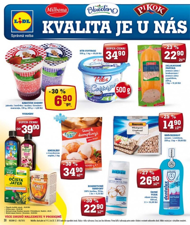 leták Lidl Akční nabídka od 16.2.2015 strana 1 leták Lidl Akční nabídka od 16.2.2015 strana 1
