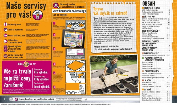 leták Hornbach Stavba terasy od 16.2.2015 strana 1 leták Hornbach Stavba terasy od 16.2.2015 strana 1