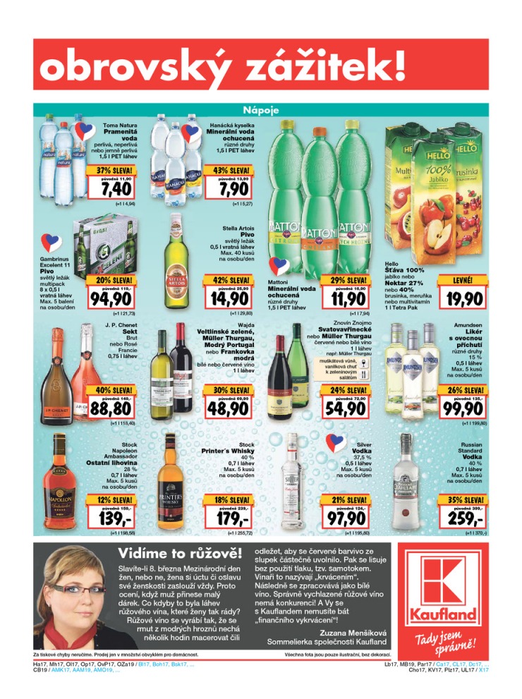 letk Kaufland Aktuln nabdka od 5.3.2015 strana 1