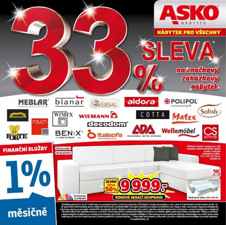 letk Asko nbytek katalog od 5.3.2015 strana 1