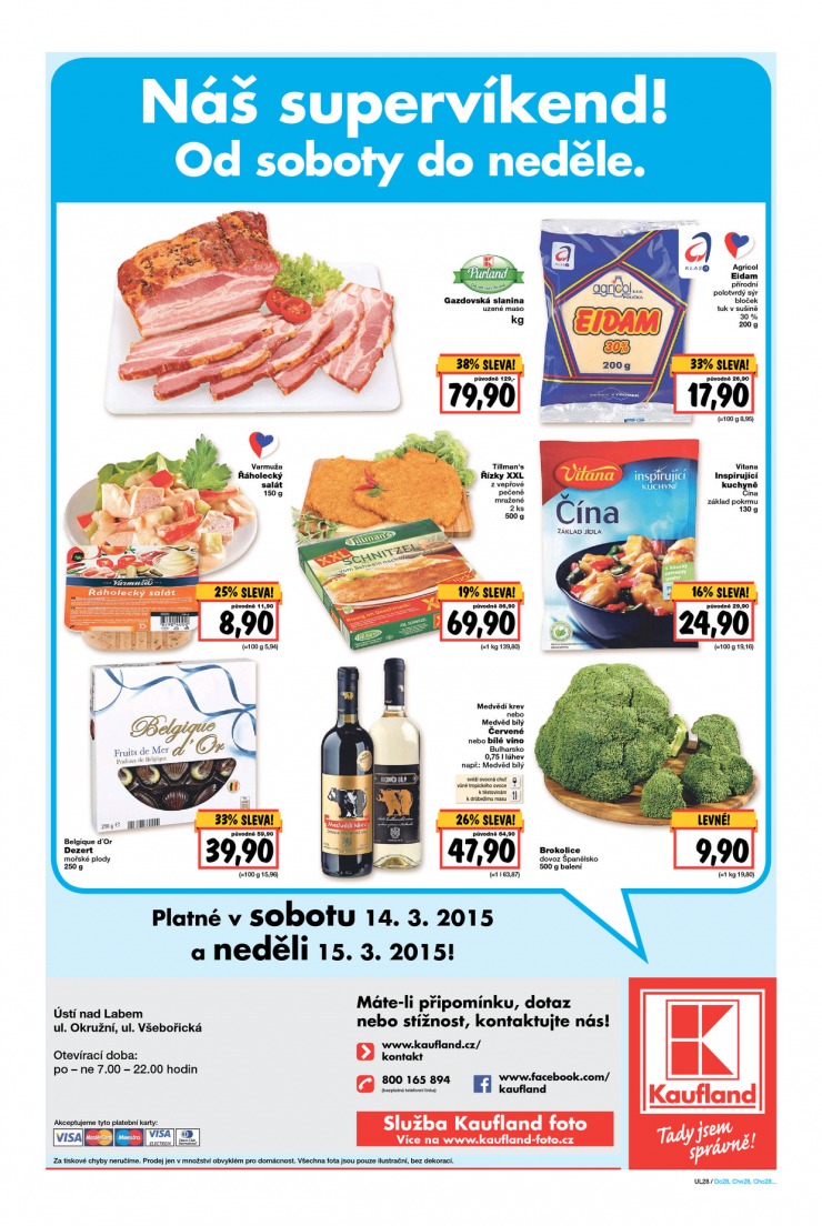 letk Kaufland Aktuln nabdka od 12.3.2015 strana 1