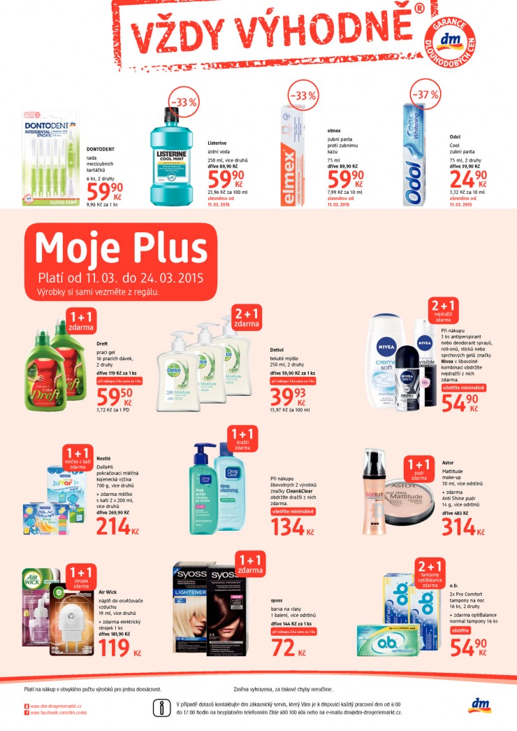 leták DM drogerie Journal od 11.3.2015 strana 1 leták DM drogerie Journal od 11.3.2015 strana 1