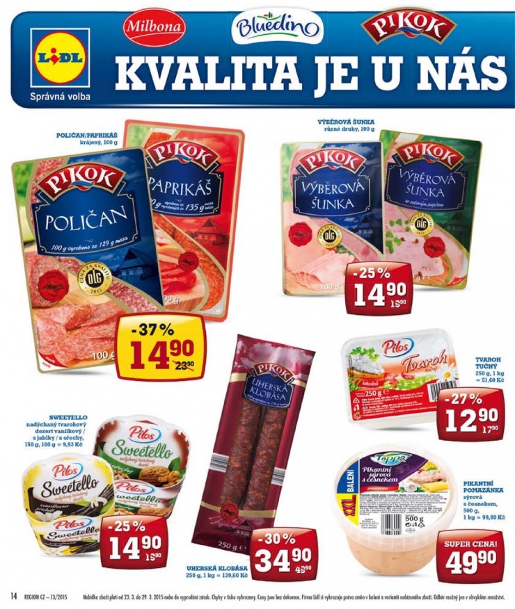 letk Lidl Akn nabdka od 23.3.2015 strana 1