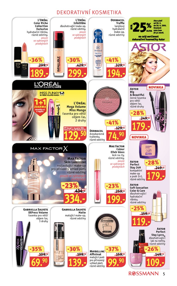 letk Rossmann Letk od 30.3.2015 strana 1