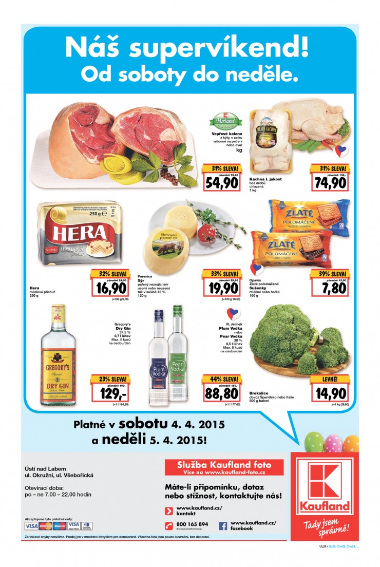 letk Kaufland Aktuln nabdka od 2.4.2015 strana 1