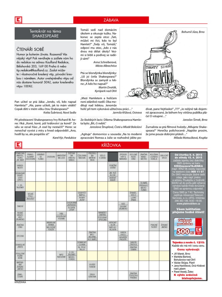 letk Kaufland Aktuln nabdka od 9.4.2015 strana 1