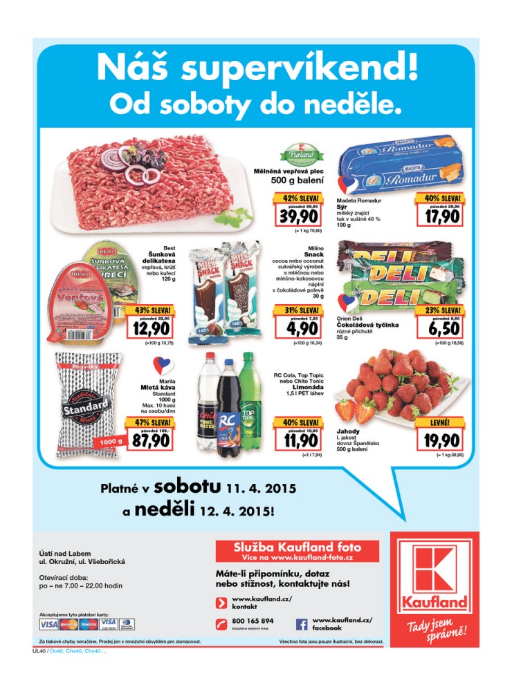 letk Kaufland Aktuln nabdka od 9.4.2015 strana 1