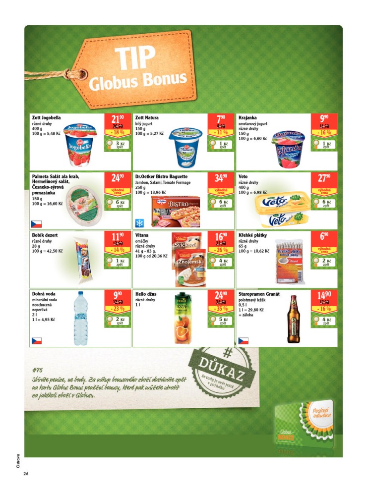 leták Globus Naše noviny od 16.4.2015 strana 1 leták Globus Naše noviny od 16.4.2015 strana 1