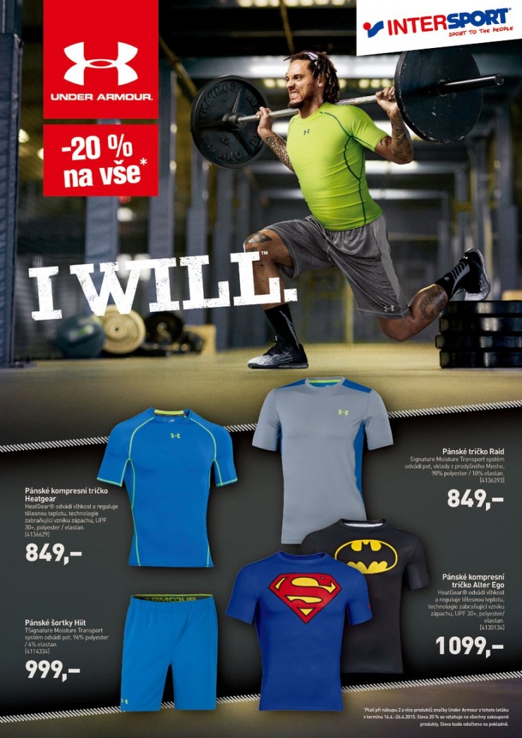 letk Intersport Under Armour od 16.4.2015 strana 1