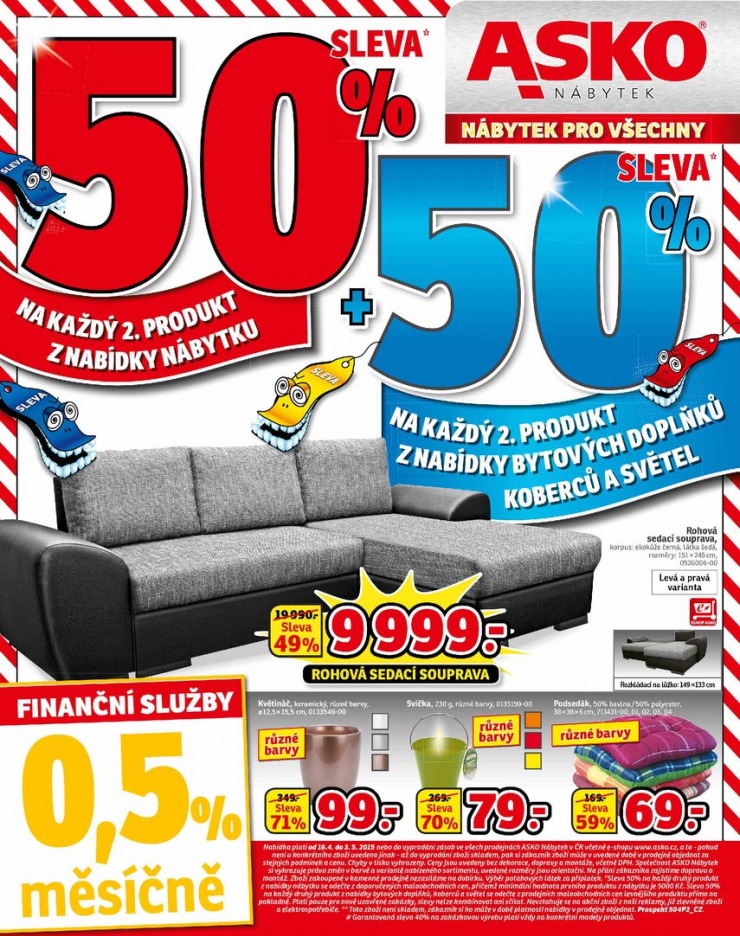 letk Asko nbytek katalog od 16.4.2015 strana 1