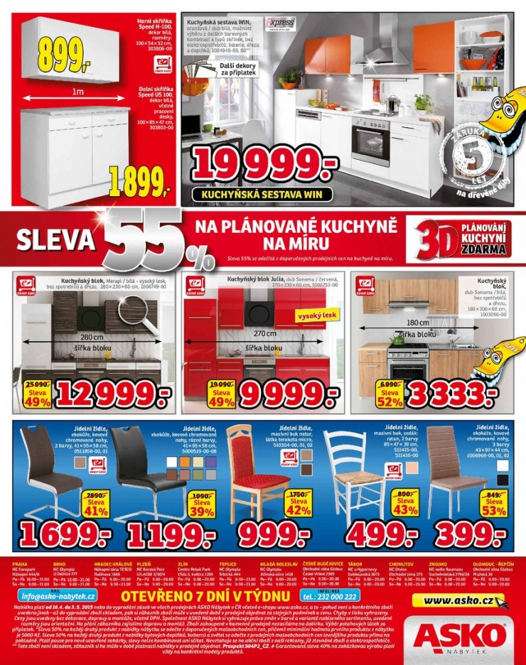 letk Asko nbytek katalog od 16.4.2015 strana 1