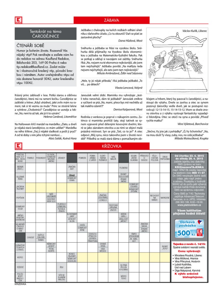 letk Kaufland Aktuln nabdka od 23.4.2015 strana 1