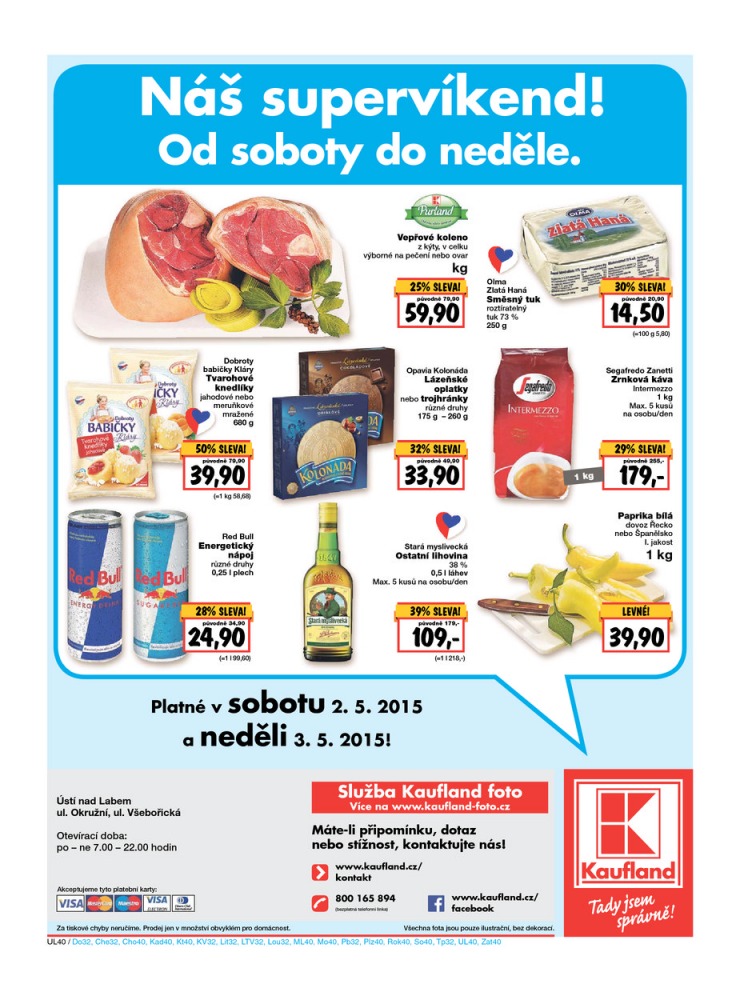 letk Kaufland Aktuln nabdka od 30.4.2015 strana 1