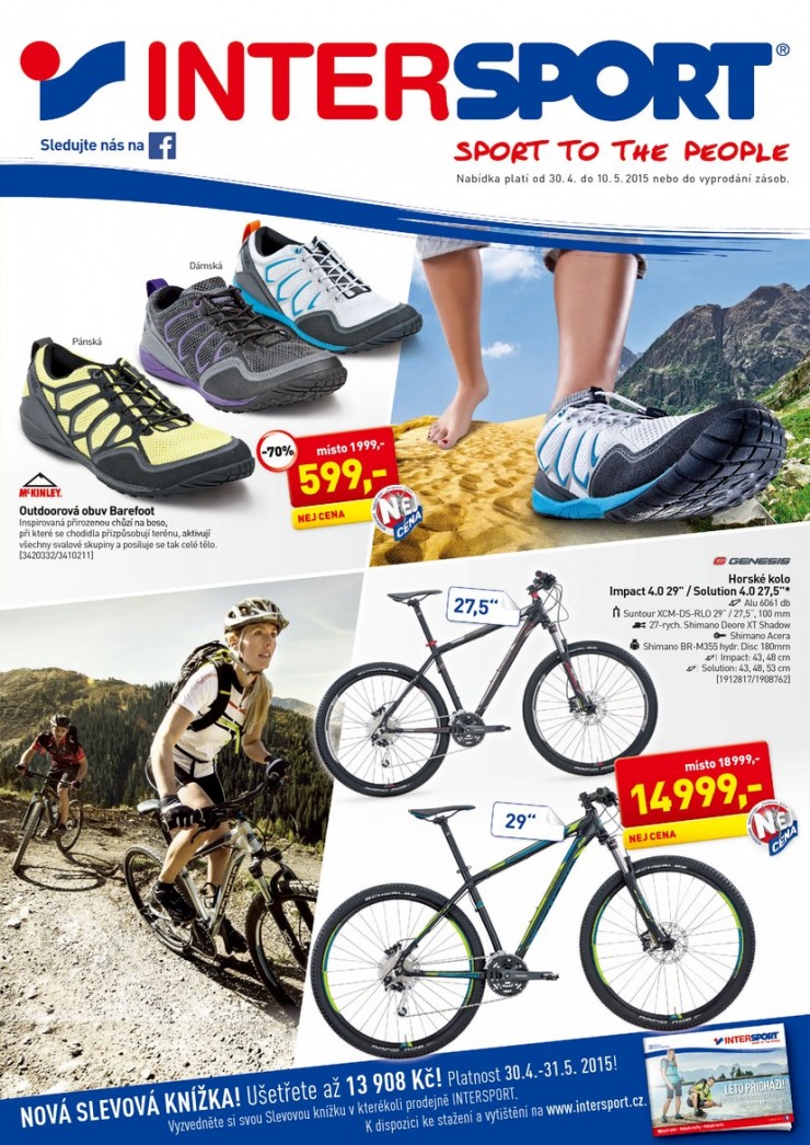 letk Intersport Aktuln letk od 30.4.2015 strana 1