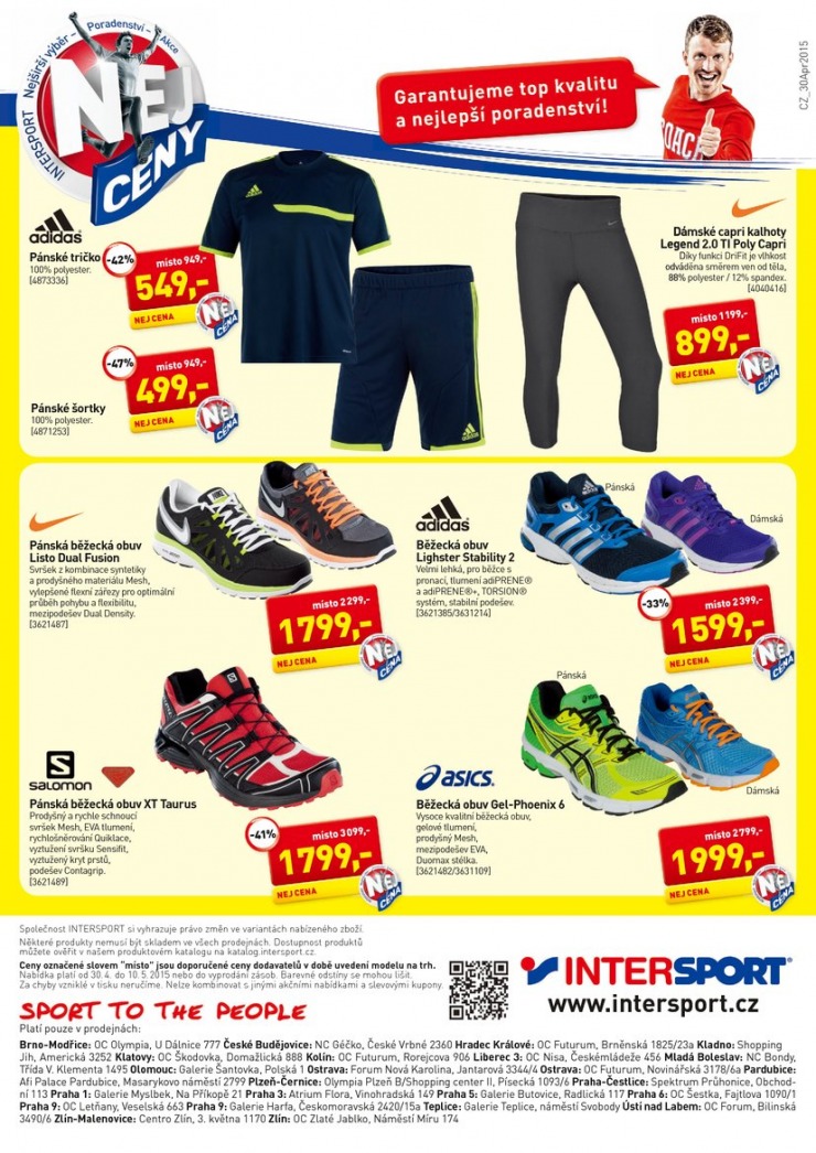 letk Intersport Aktuln letk od 30.4.2015 strana 1