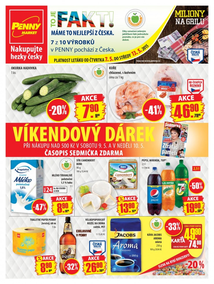 letk Penny Aktuln nabdka od 7.5.2015 strana 1