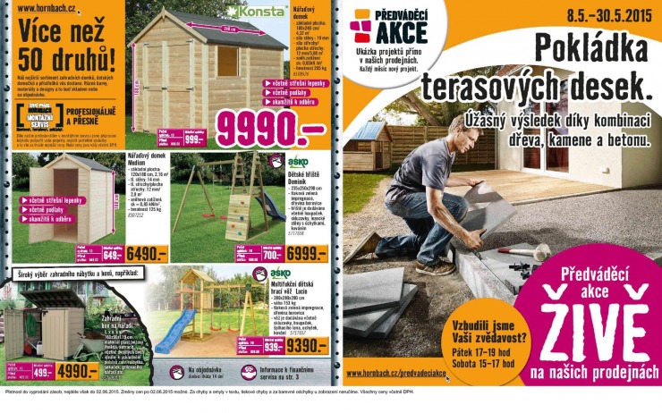 letk Hornbach Aktuln letk od 1.5.2015 strana 1