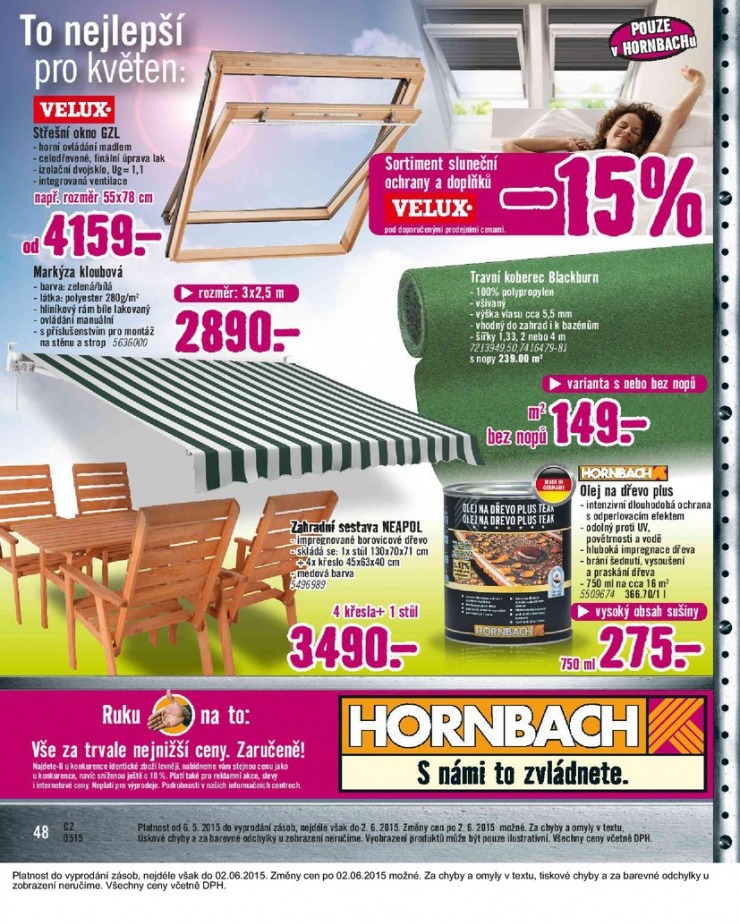 letk Hornbach Aktuln letk od 1.5.2015 strana 1