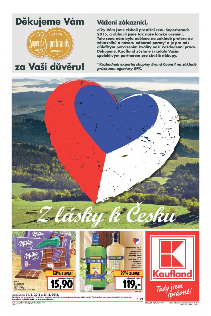 letk Kaufland Aktuln nabdka od 21.5.2015 strana 1